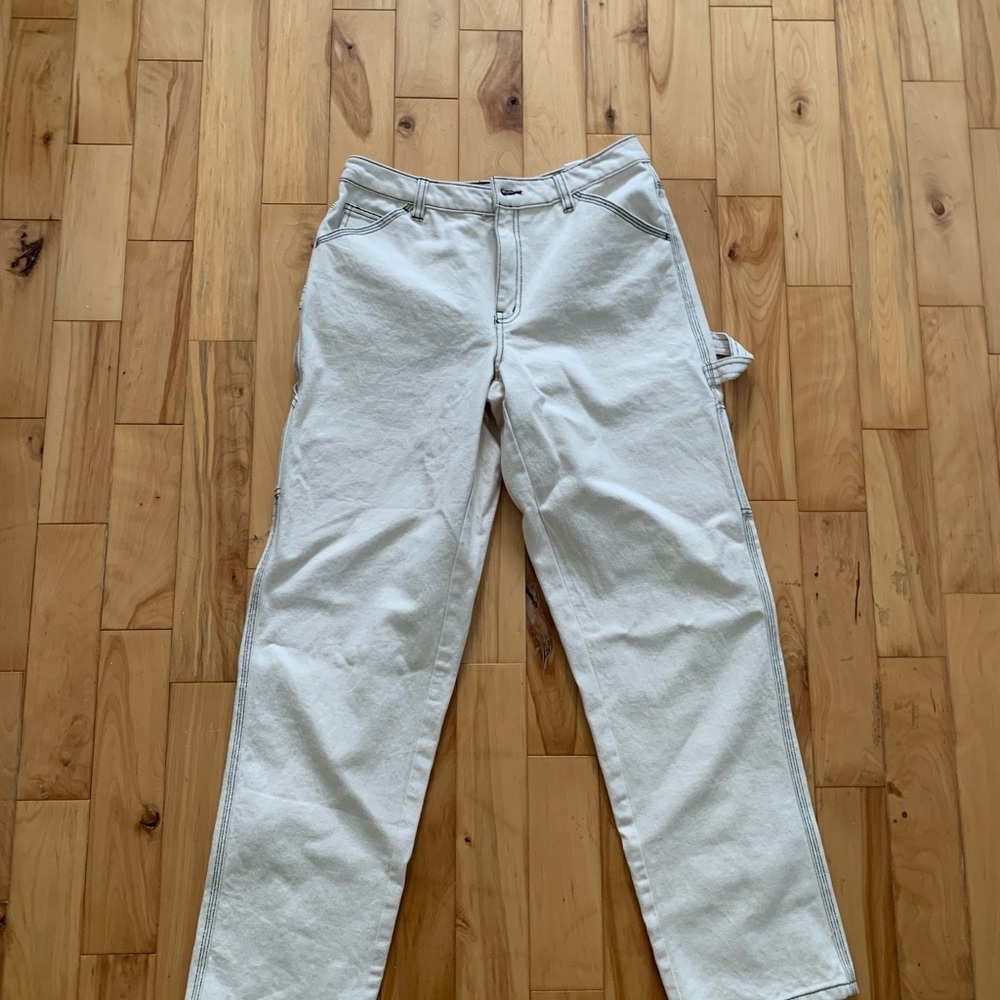 White jeans